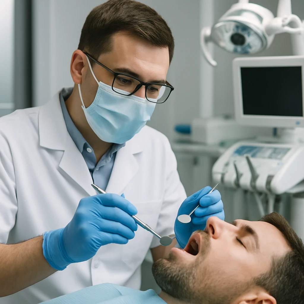 Jakimi problemami zdrowotnymi zajmuje się dentysta?