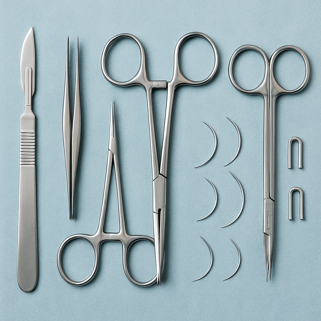 Jakie są podstawowe narzędzia chirurgiczne?